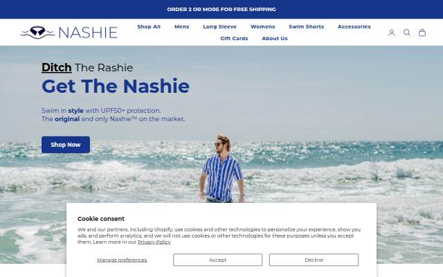 Nashie storefront