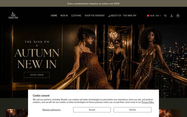 TheNinePM storefront