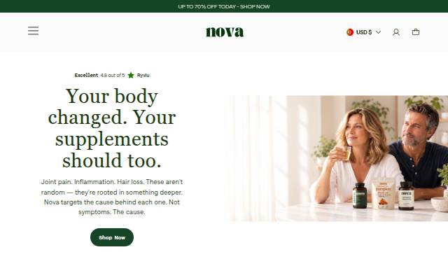 Vitrine de Nova