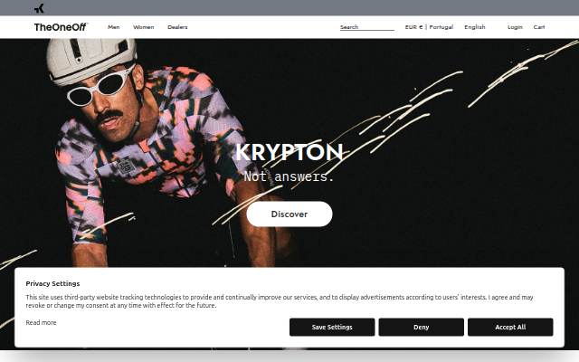 The One Off storefront