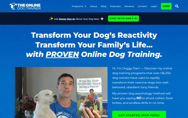 The Online Dog Trainer by Doggy Dan storefront
