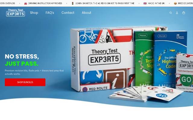 TheoryTestExperts storefront