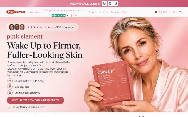 The Pink Element storefront