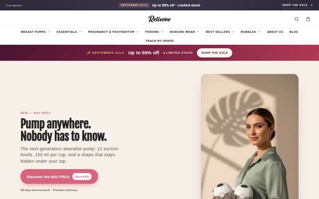 TheRelievoo® storefront
