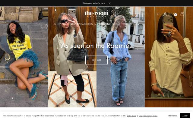Startseite von The Room Antwerp