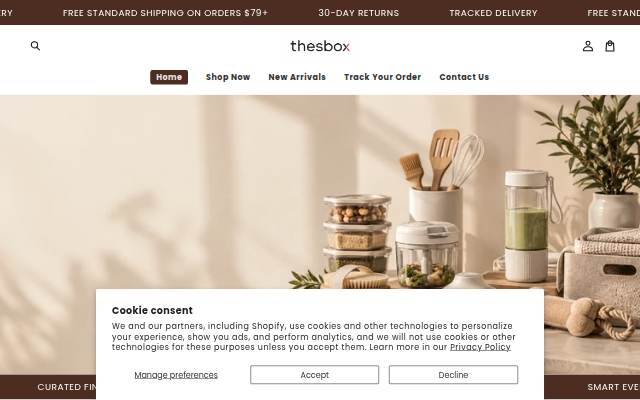 Vitrine de thesbox