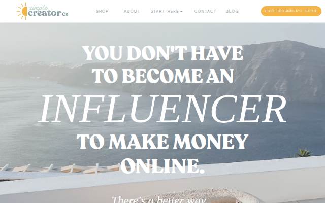 Montra da Simple Creator Co.