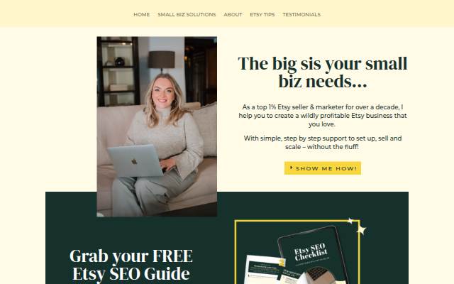The Small Biz Sis - Start, scale &amp; grow your product biz storefront