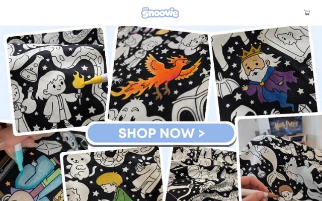 The Snoovie storefront