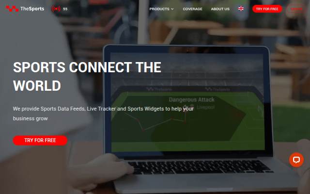 TheSports storefront