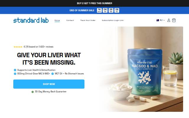 The Standard Lab storefront