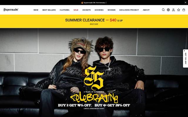 Supermade® storefront