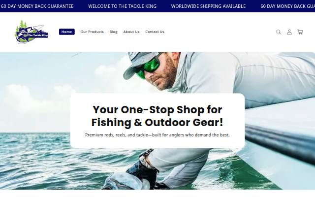 The Tackle King storefront