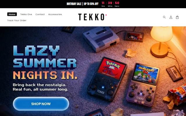 Tekko storefront