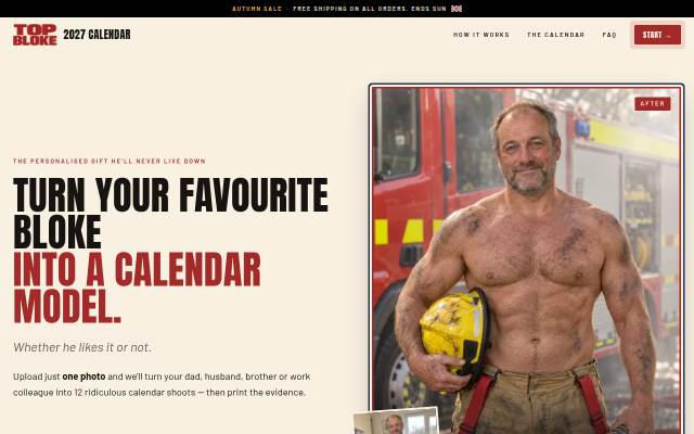Startseite von Top Bloke