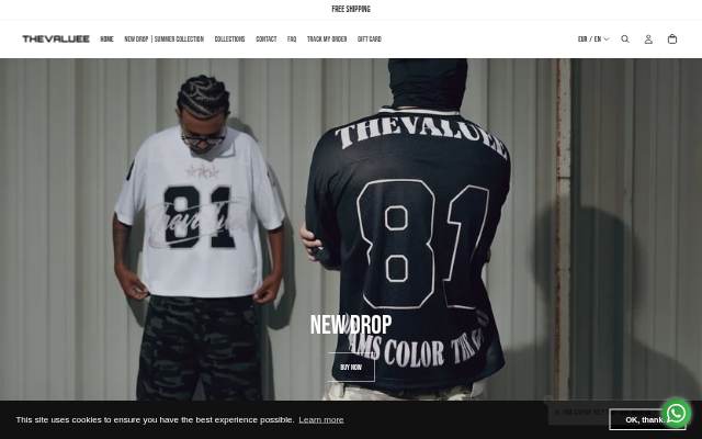 THEVALUEE storefront