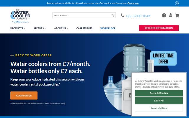 The Water Cooler Company storefront