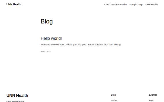 UNN Health – UNN Health Blog storefront