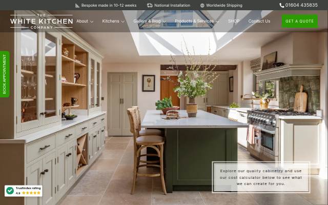 Escaparate de The White Kitchen Company