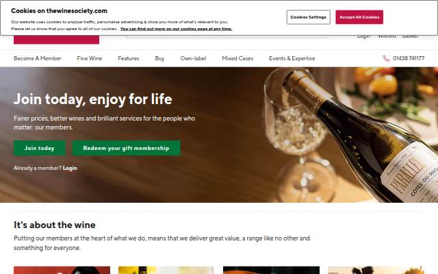 Montra da thewinesociety.com