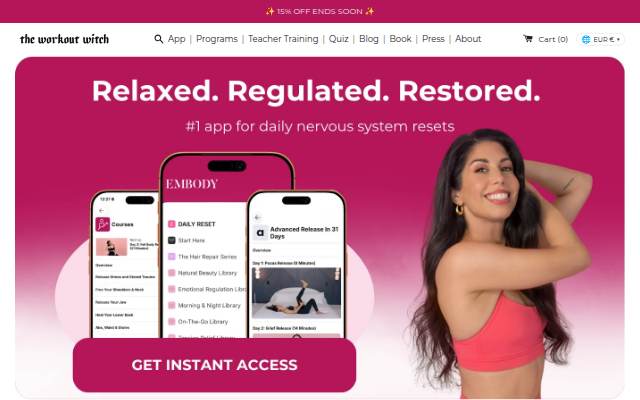 The Workout Witch storefront