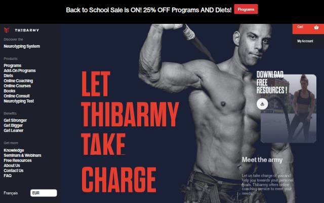 Thibarmy - Be your potential storefront