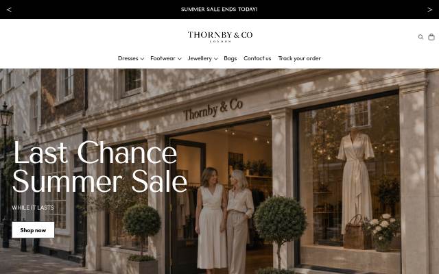 Thornby &amp; Co storefront