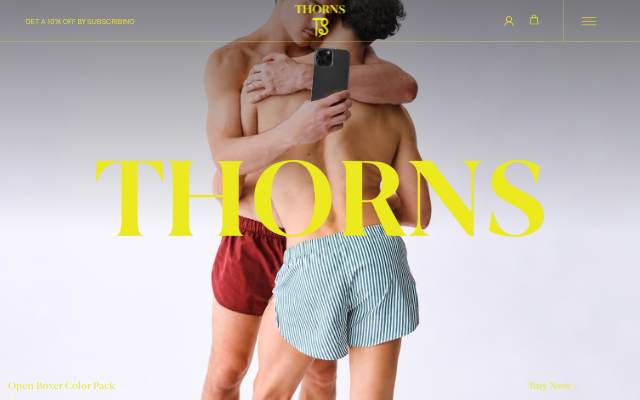 Montra da Thorns Underwear