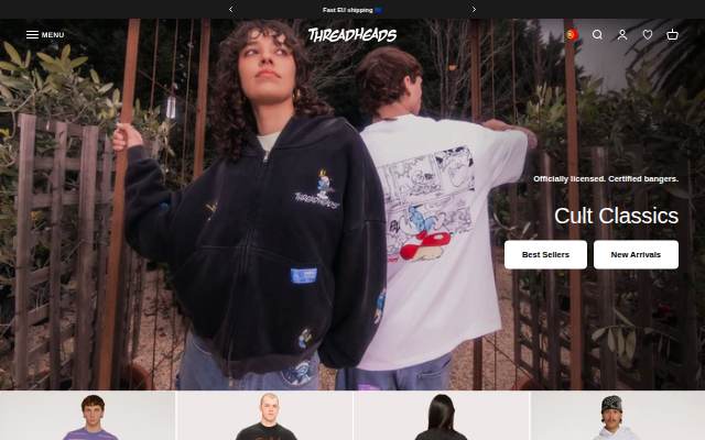 Threadheads storefront