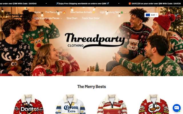 Threadparty storefront