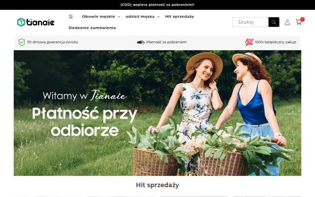 tianaie storefront