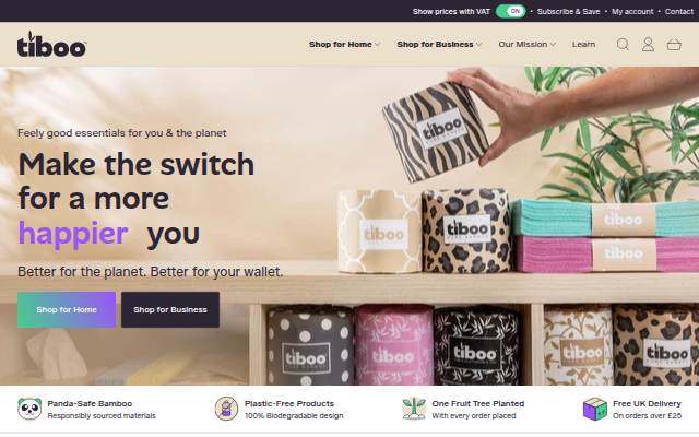 Tiboo storefront