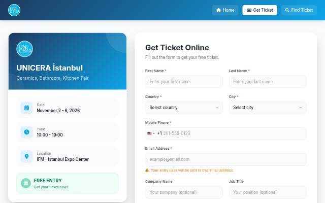 Online Bilet storefront