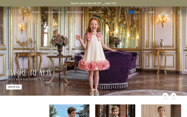 Tiefony storefront