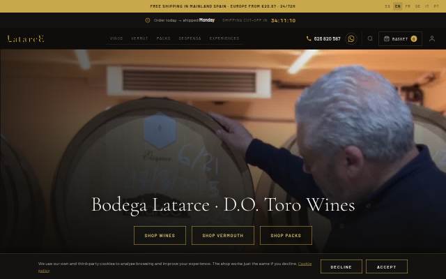 Tienda Latarce storefront