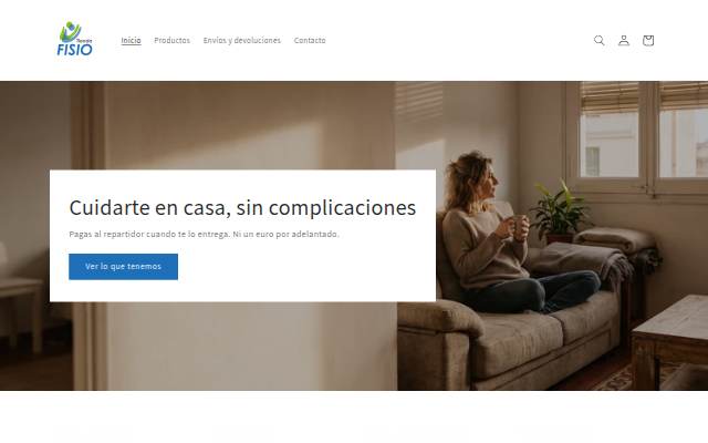 Tienda Fisio España storefront
