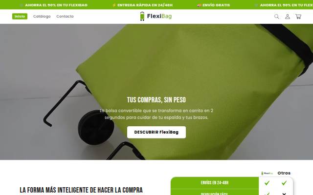 FlexiBag storefront