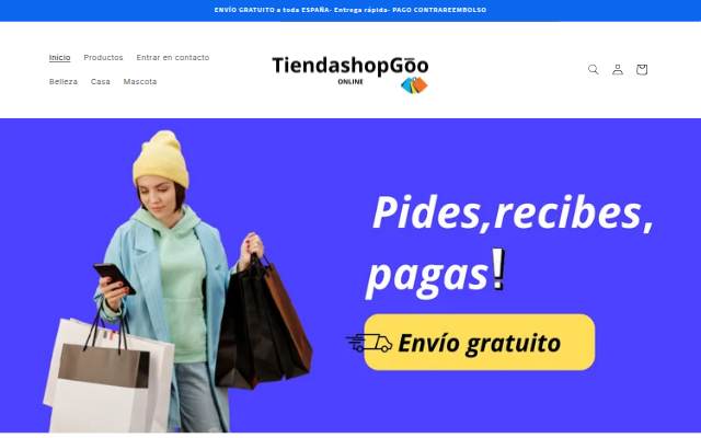 Montra da TiendashopGoo