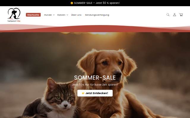 Tierbedarf Pro storefront