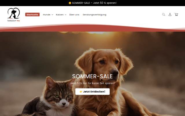 Tierbedarf Pro storefront
