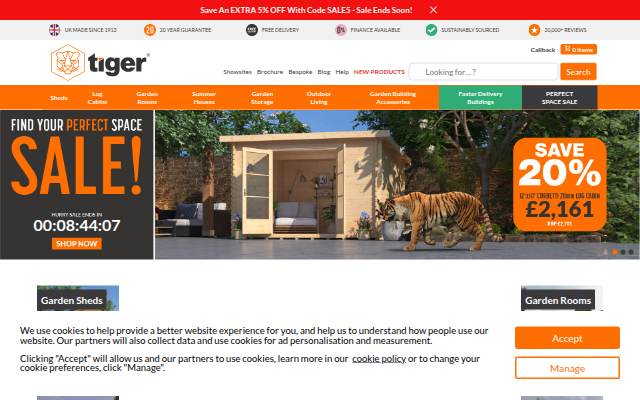 Garden Sheds and Garden Buildings storefront