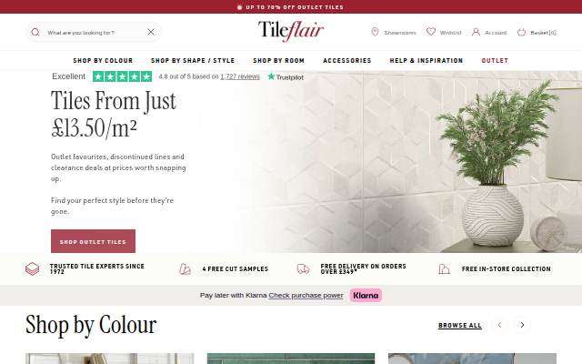 Tileflair storefront