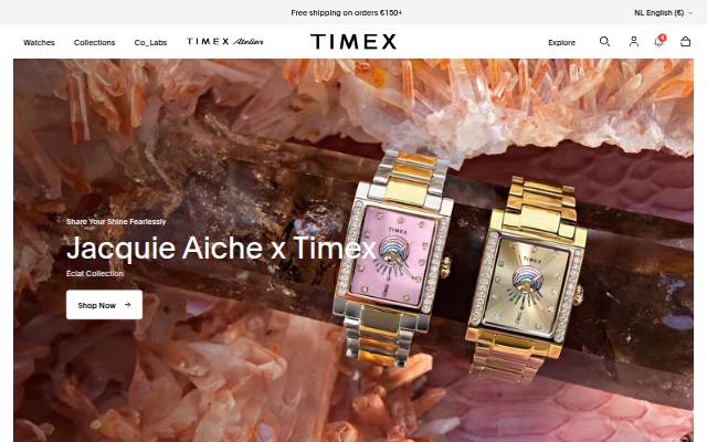 Timex EU storefront