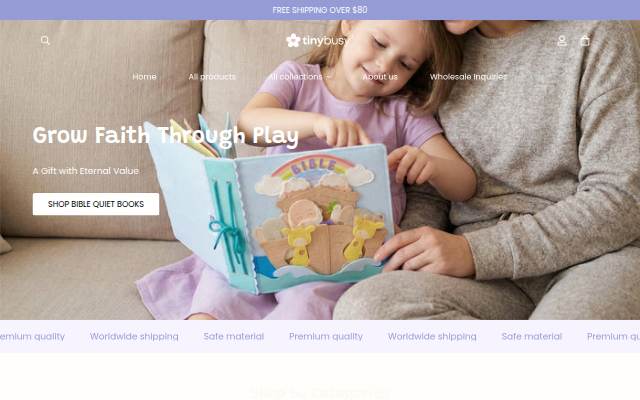 TinyBusy storefront