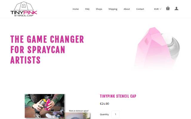 Startseite von TINYPINK