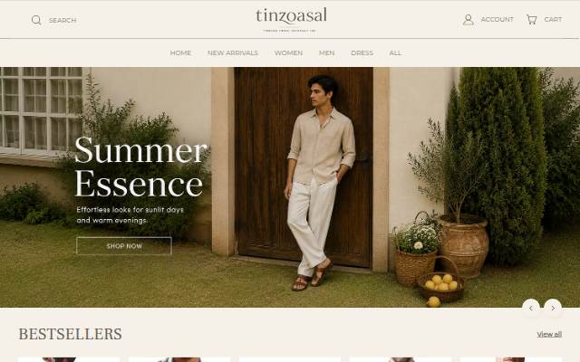tinzoasal storefront
