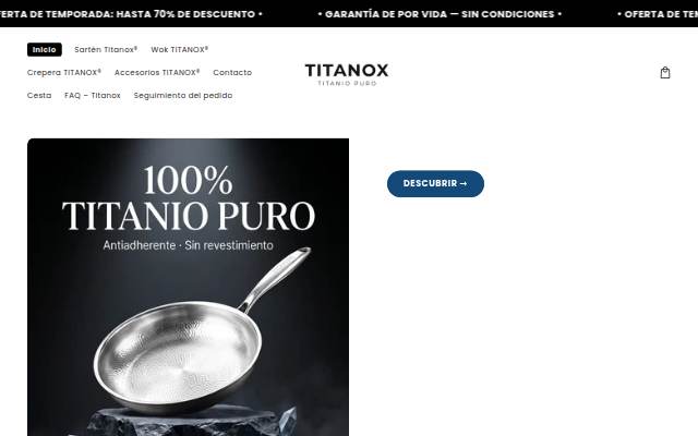 Titanox Oficial storefront