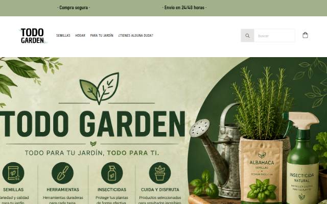 Vitrine de Todogarden.com