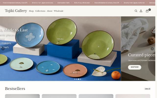 Tojiki Gallery storefront