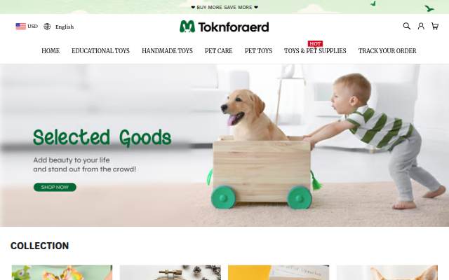 toknforaerd storefront